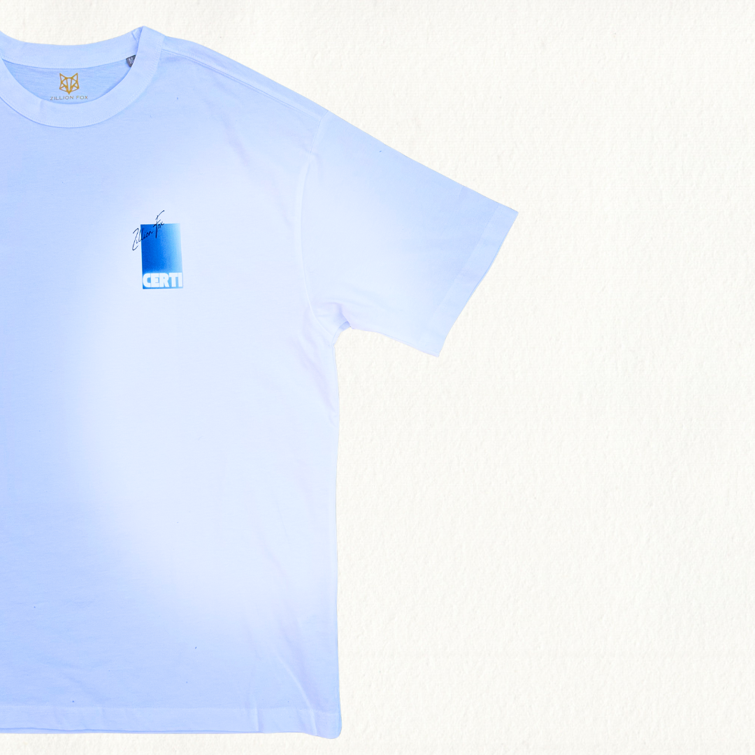 Blue Certi Boxy Tee