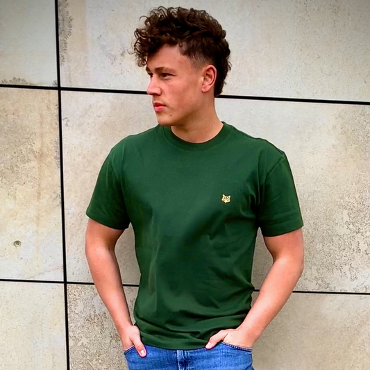 Luxe Relaxed T-Shirt - Forest Green