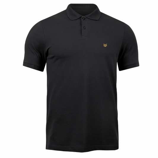 FlexElite Stretch Polo T-Shirt - Black