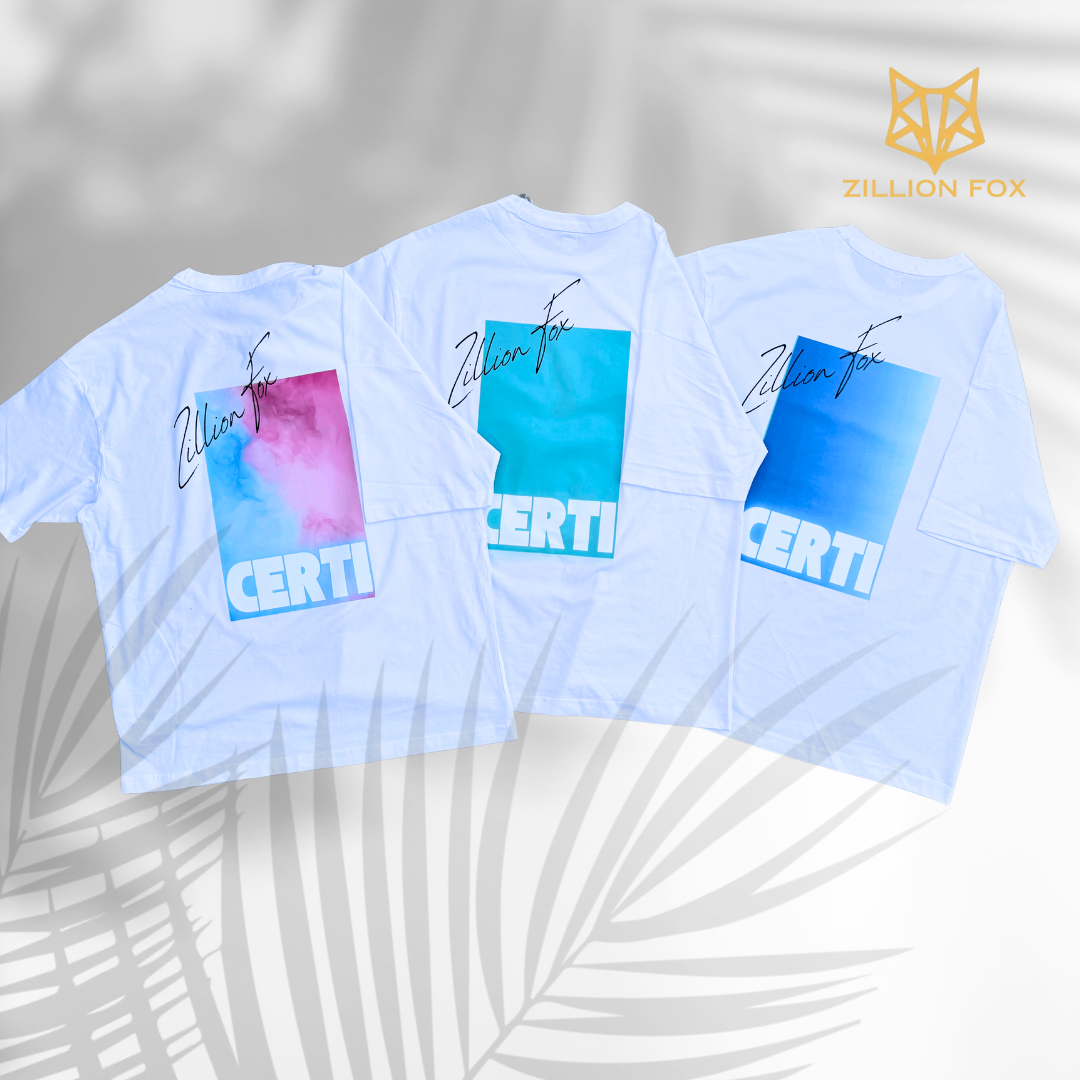 Blue Certi Boxy Tee
