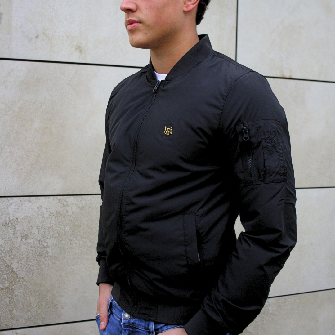 Ultra Lightweight Windbreaker Jacket - Black